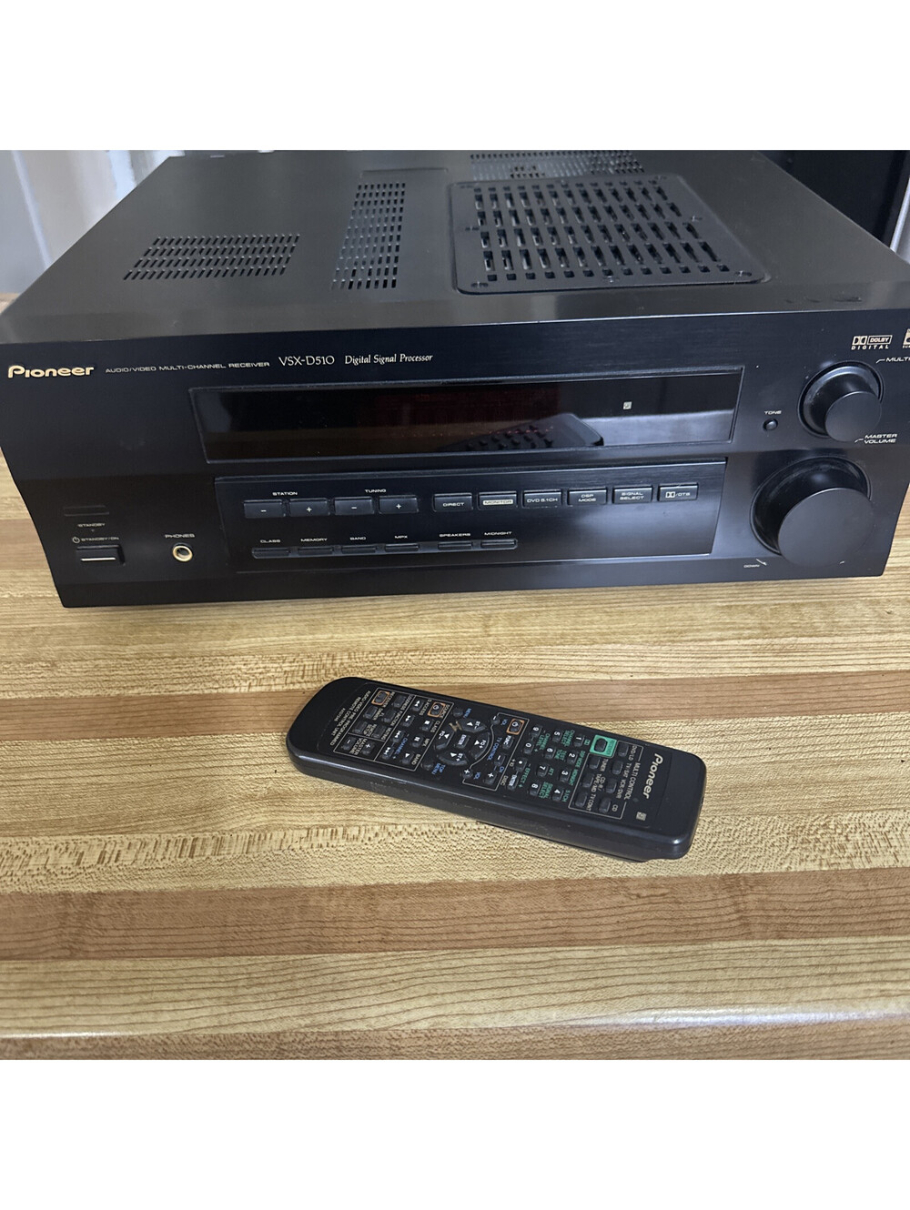 Pioneer VSX-D510 5.1 AV Receiver 100W x5 Dolby Digital DTS